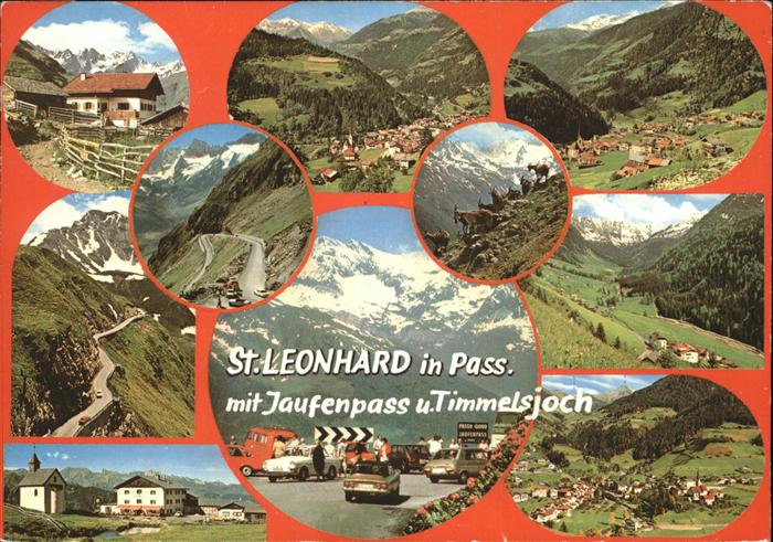 St Leonhard Passeier mit Jaufenpass u.Himmelsjoch