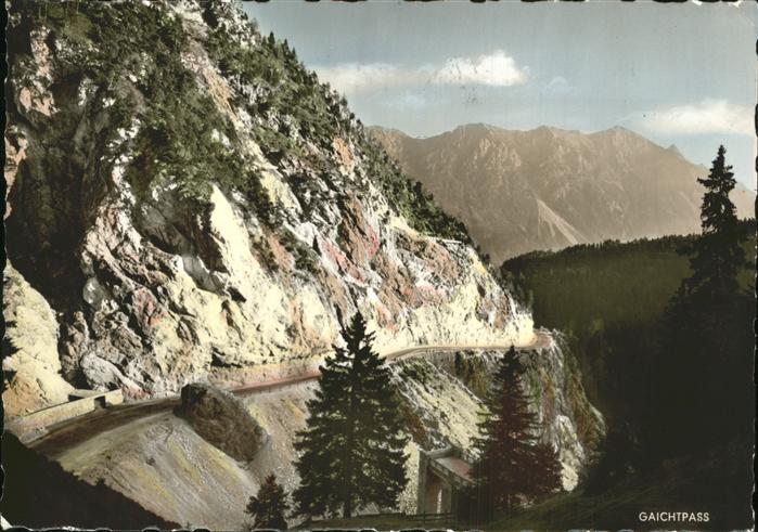 Gaichtpass Reutte Tirol Gaichtpass mit Hallander