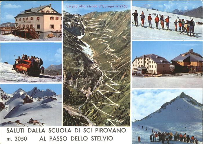 Stilfserjoch Passo dello Stelvio Scuola di sci Pirovano