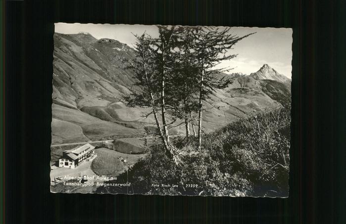 Dornbirn Vorarlberg Alpengasthof Adler am Tannbergpass