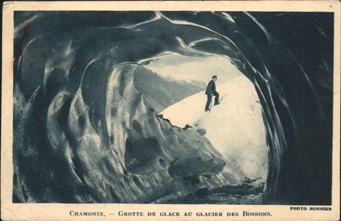 Chamonix Grotte de Glace au Glacier des Bossons