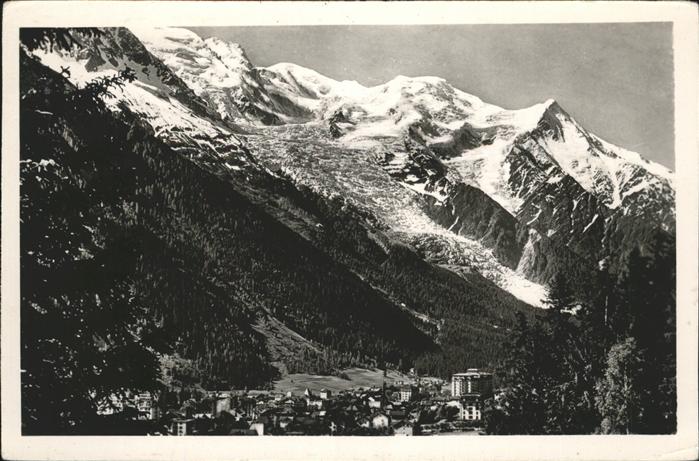 Chamonix mit Mont-Blanc