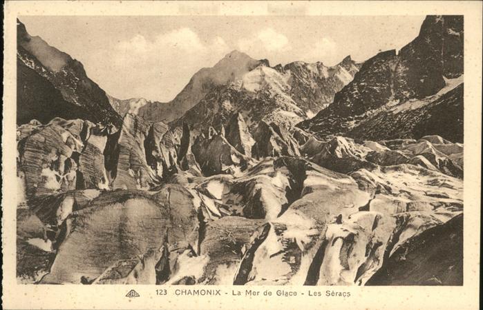 Chamonix La Mer de Glace  - Les Seracs