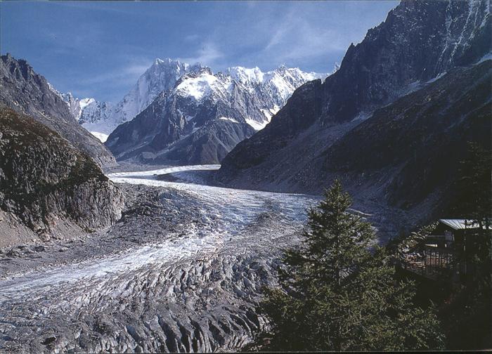 Chamonix mit Mont-Blanc-Massiv