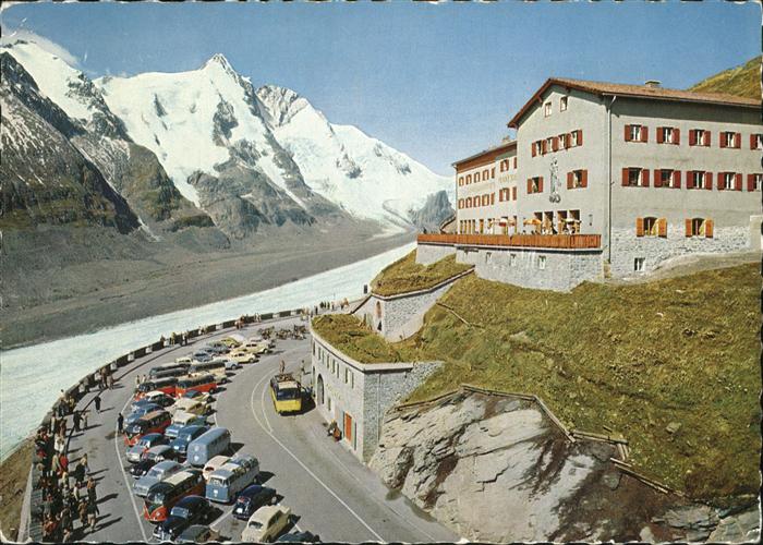 Grossglockner mit Parkplatz Franz-Josephs-Hütte