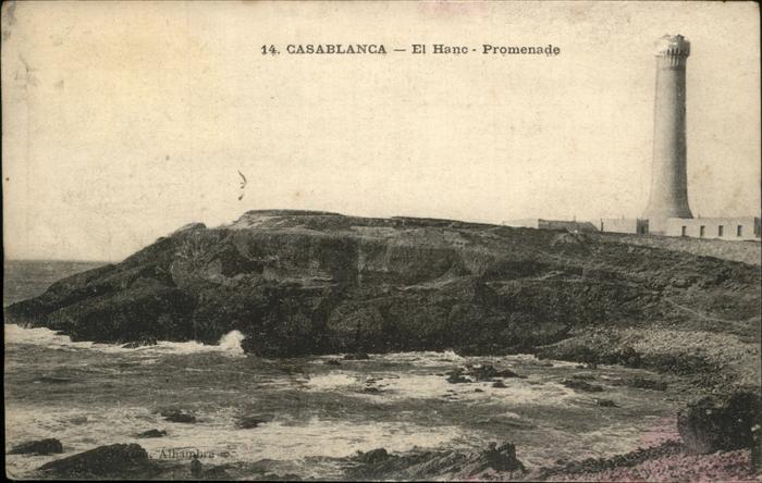 Leuchtturm Lighthouse Casablanca El Hanc