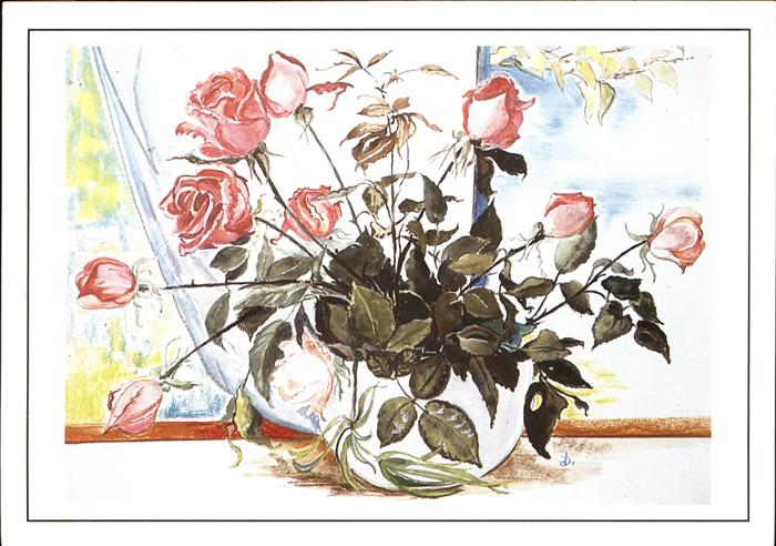Rosen Künstlerkarte Oeuvre de Drusy
