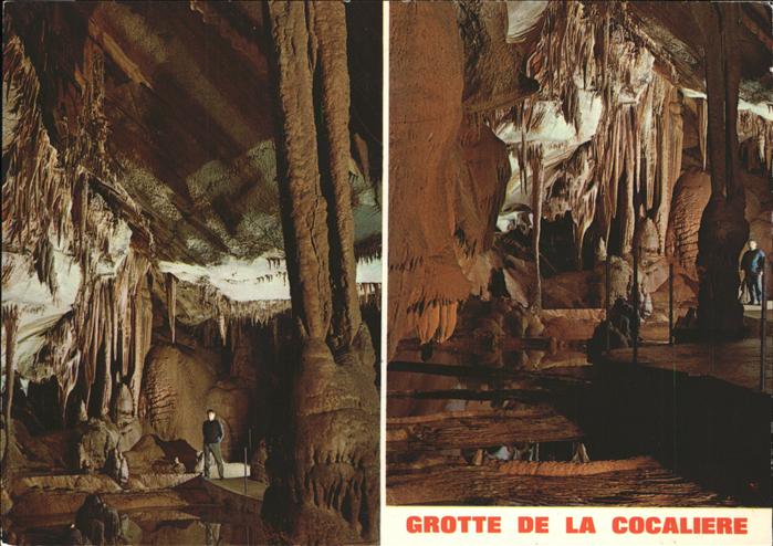 Hoehlen Caves Grottes Grotte de la Cocaliere Languedoc-Cevenn