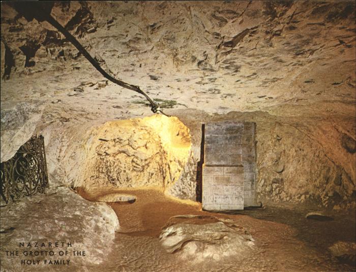Hoehlen Caves Grottes Nazareth Grotto Holy Family
