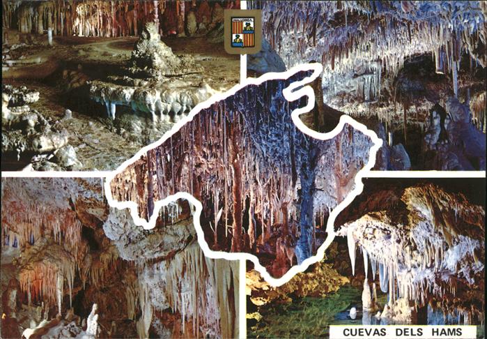 Hoehlen Caves Grottes Cuevas dels Hams Mallorca