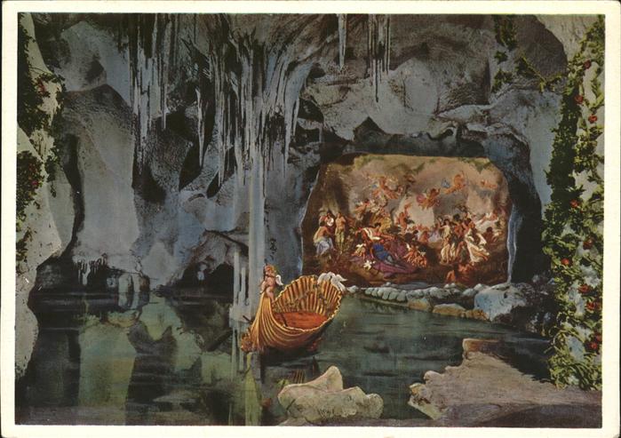 Hoehlen Caves Grottes Schloß Linderhof Feengrotte