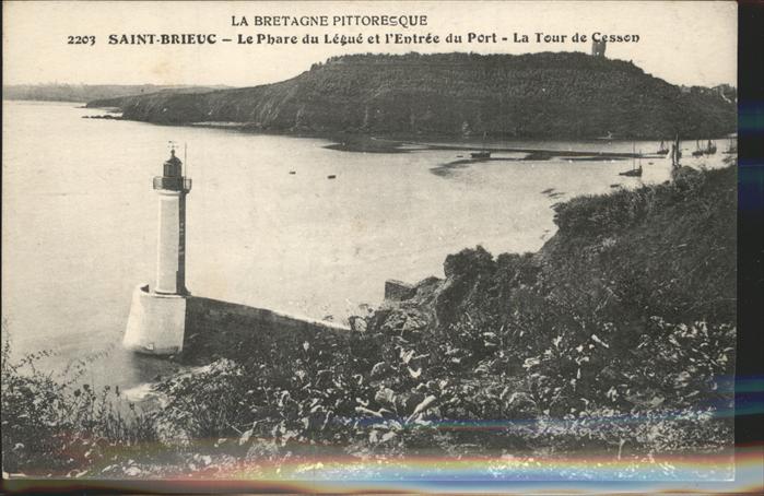 Leuchtturm Lighthouse Saint-Brieuc