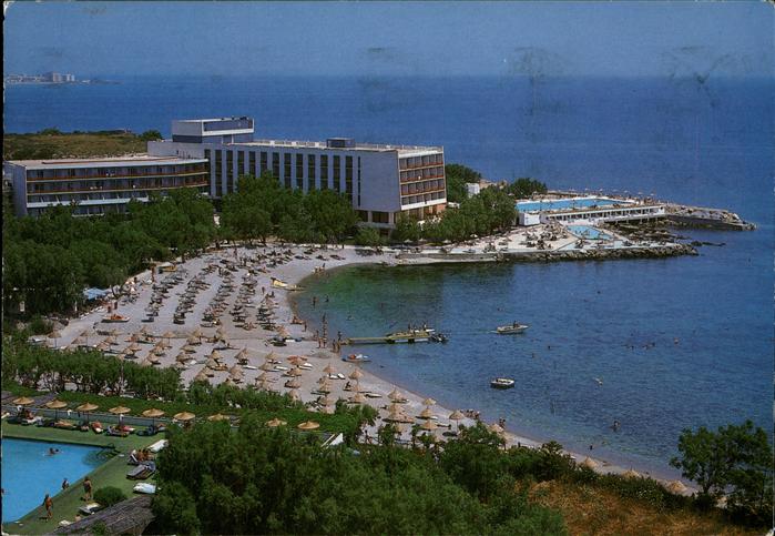 Rhodos Rhodes aegaeis Eden Rock Hotel Strand Swimming Pool