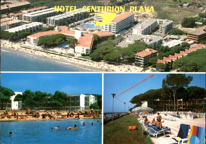 Tarragona Hotel Centurion Playa vista aerea