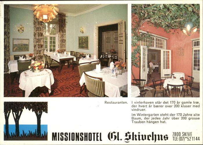 Skive Missionshotel Gl. Skivehus Restauranten