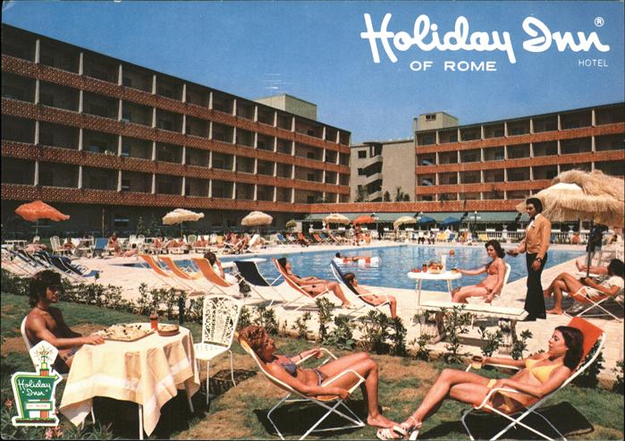 Rom Roma Holiday Inn Hotel of Rome Swimming Pool