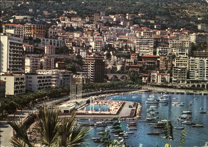 Monaco La Condamine Piscine Olympique Port
