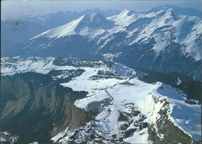Avoriaz Pointe de Nantaux Mont de Grange Winter