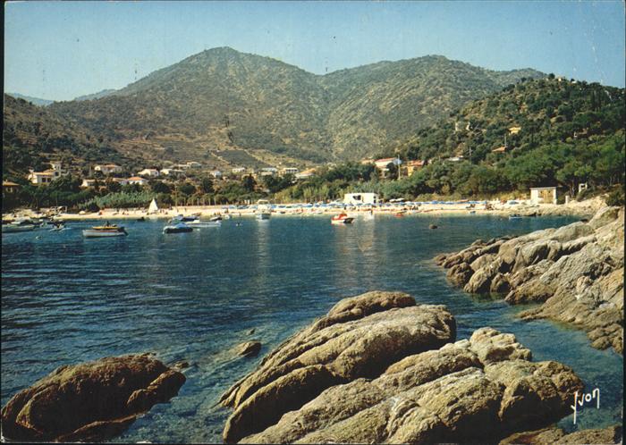 Le Lavandou Plage de la Fossette Cote d_Azur Strand