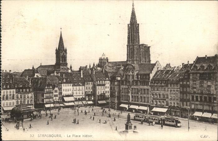 Strassenbahn Strasbourg Place Kleber
