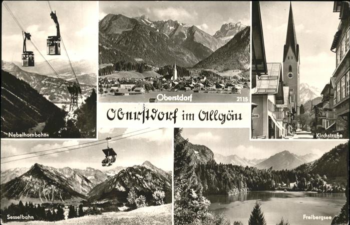 Seilbahn Oberstdorf Kirchstrasse Freibergsee