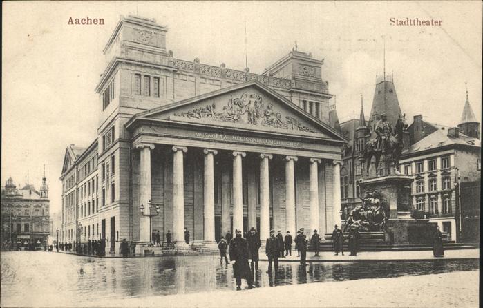 Theatergebaeude Aachen Stadttheater