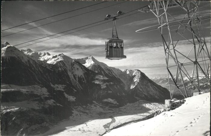 Seilbahn Gampel-Jeizinen Emshorn Schwarzhorn