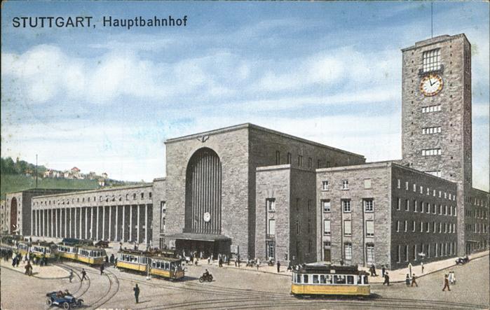 Strassenbahn Stuttgart Hauptbahnhof