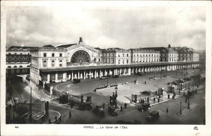 Bahnhof Paris Gare de l'Est