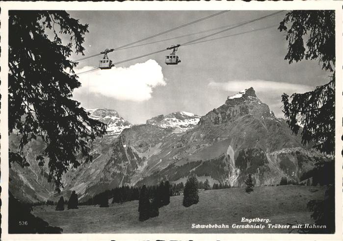 Seilbahn Gerschnialp Trübsee Engelberg