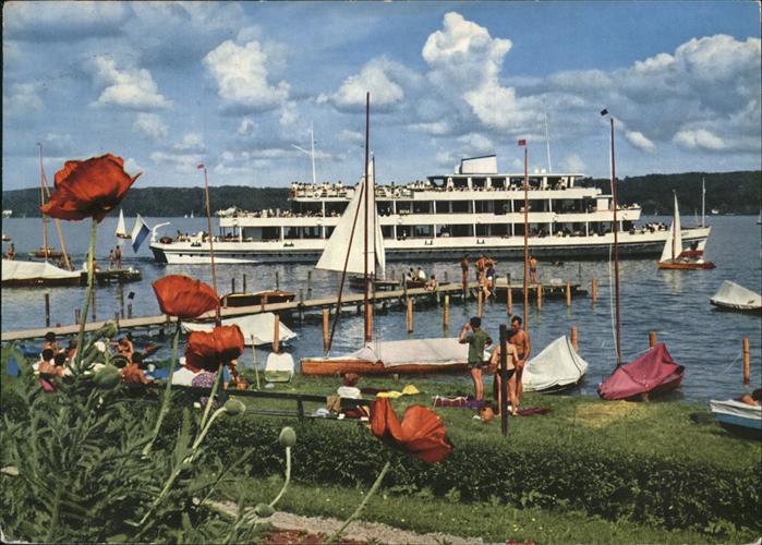 Faehre Ferry Bac Traghetto-- Seeshaupt Starnberger See