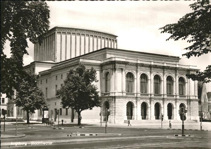 Theatergebaeude Augsburg Stadttheater