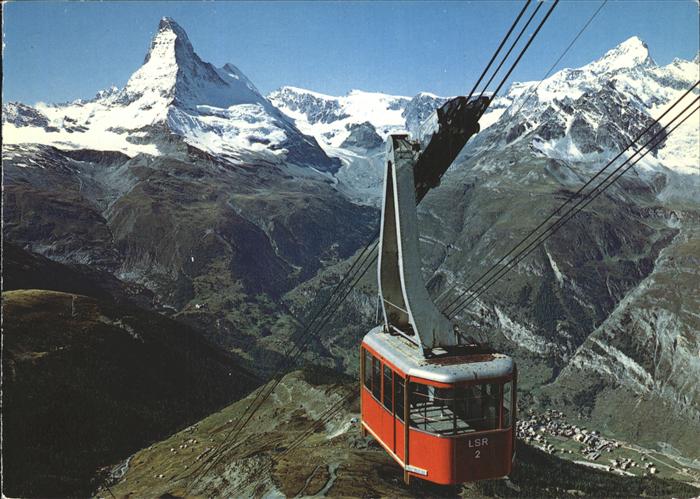 Seilbahn Zermatt