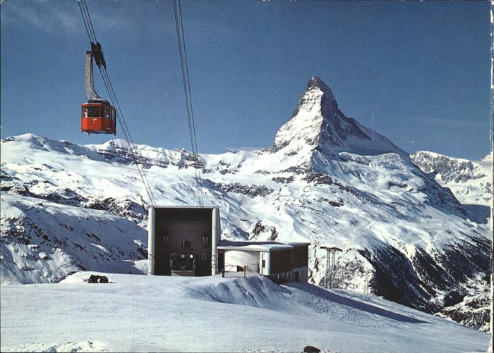 Seilbahn Zermatt Rothornbahn