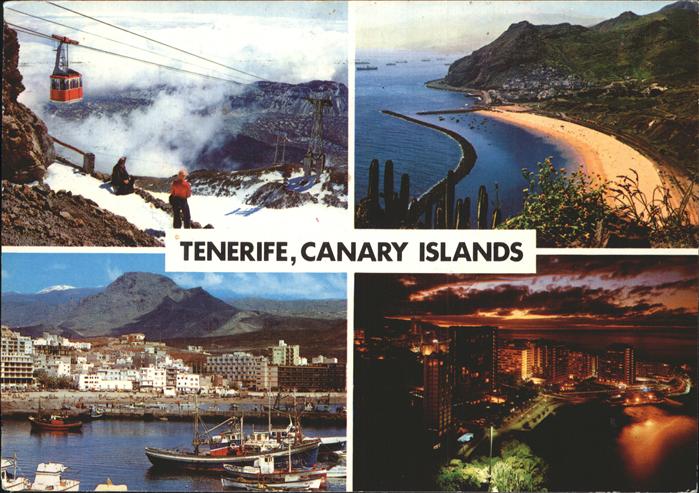 Seilbahn Tenerife Canary Islands