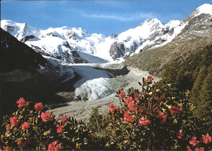 Gletscher Morteratsch Oberengadin