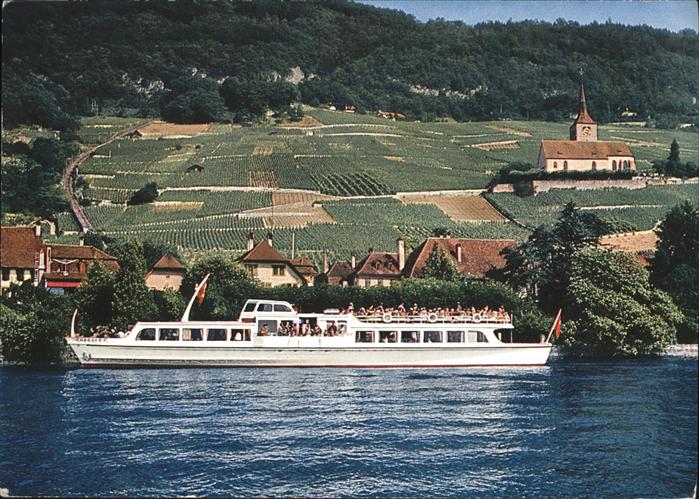 Schiffe Ships Navires M/S Chasseral Bielersee