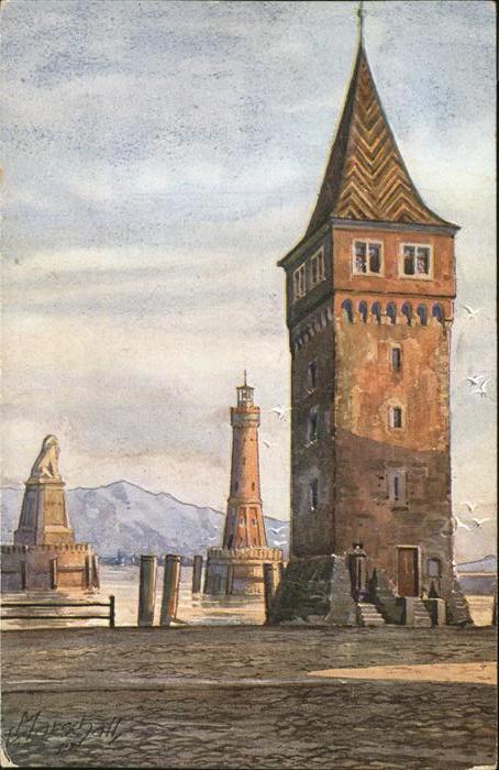 Marschall Vinzenz Nr. 756 Lindau im Bodensee Mangenturm