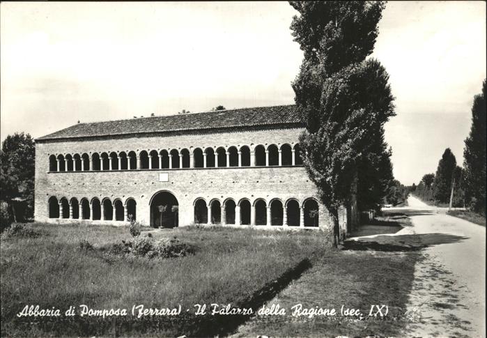 Ferrara Abbazia di Pomposa Palazzo della Ragion