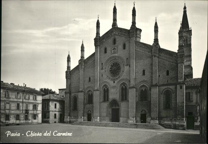 Pavia Chiesa del Carmine