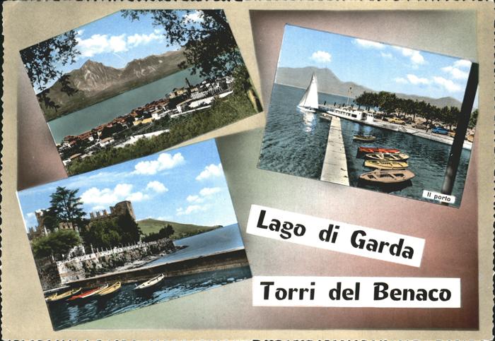 Lago di Garda Panorama il Porto Torri del Benaco