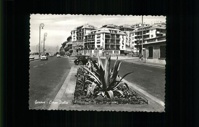Genova Genua Liguria Corso Italia
