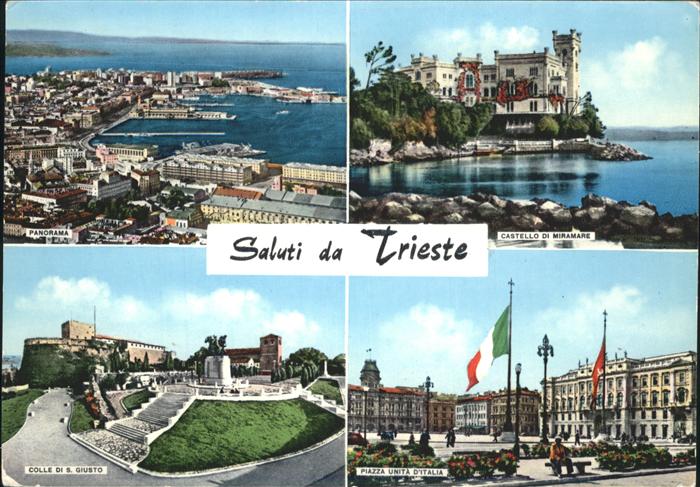 Trieste Panorama Castello di Maramare Colle di