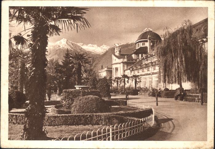 Merano Meran Casino Municipale con la Passegiata