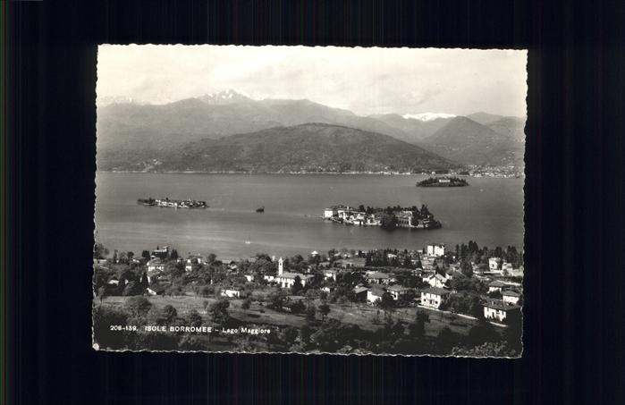 Isole Borromee Lago Maggiore Panorama