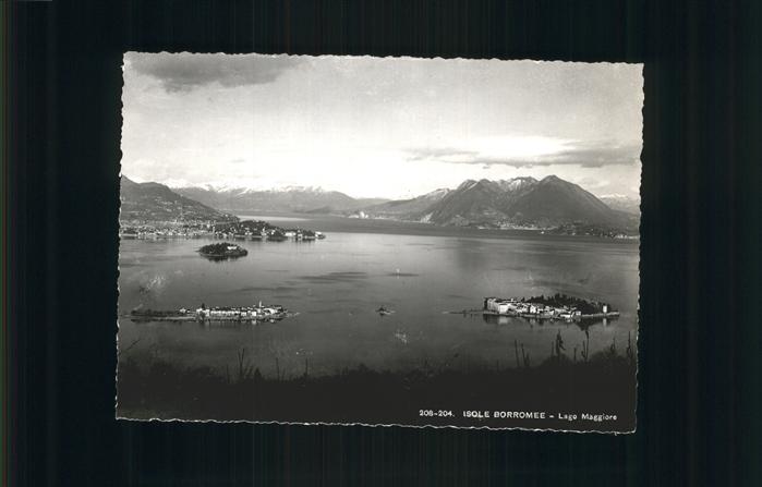 Isole Borromee Lago Maggiore Panorama