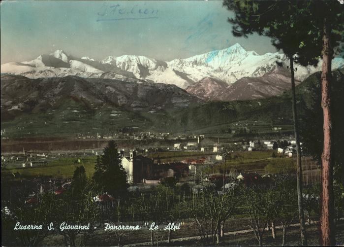 Luserna Trentino San Giovanni Panorama Le Alpi