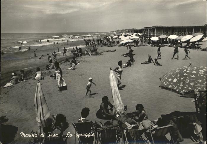 Pisa Marina La spiaggia