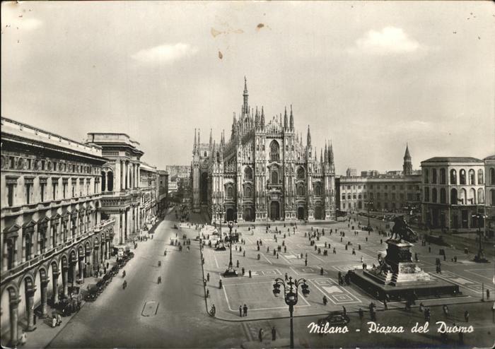 Milano Piazza del Duomo