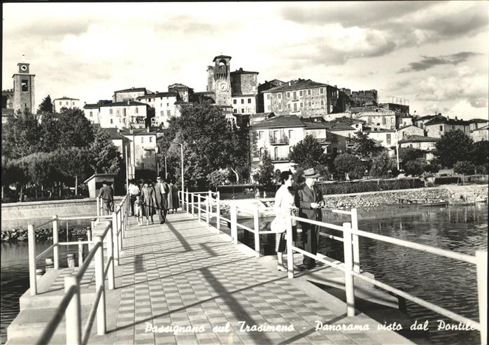 Trasimeno Passignano sul Trasimeno Panorama visto